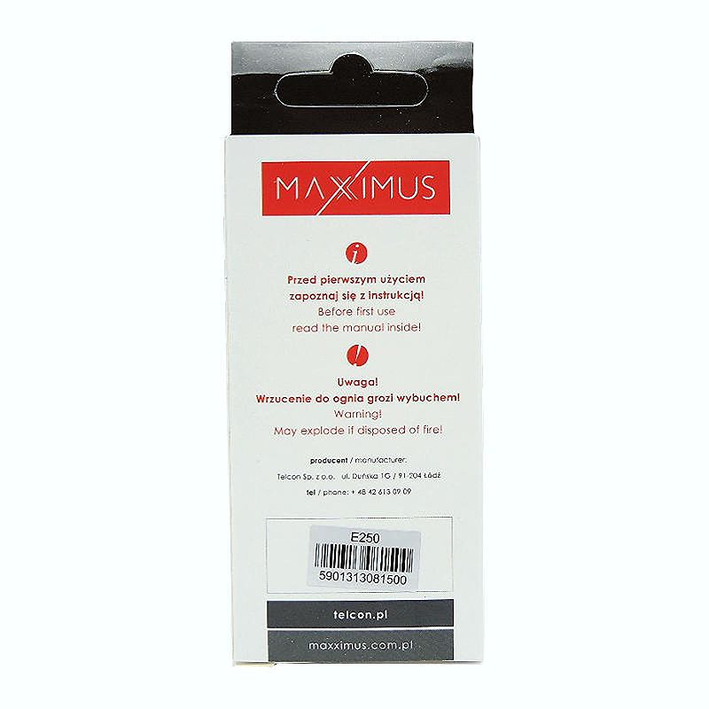 BAT. MAXXIMUS SAM E250 1000 LION - Billede 5